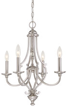 Minka-Lavery 3334-84 - 4 LIGHT CHANDELIER