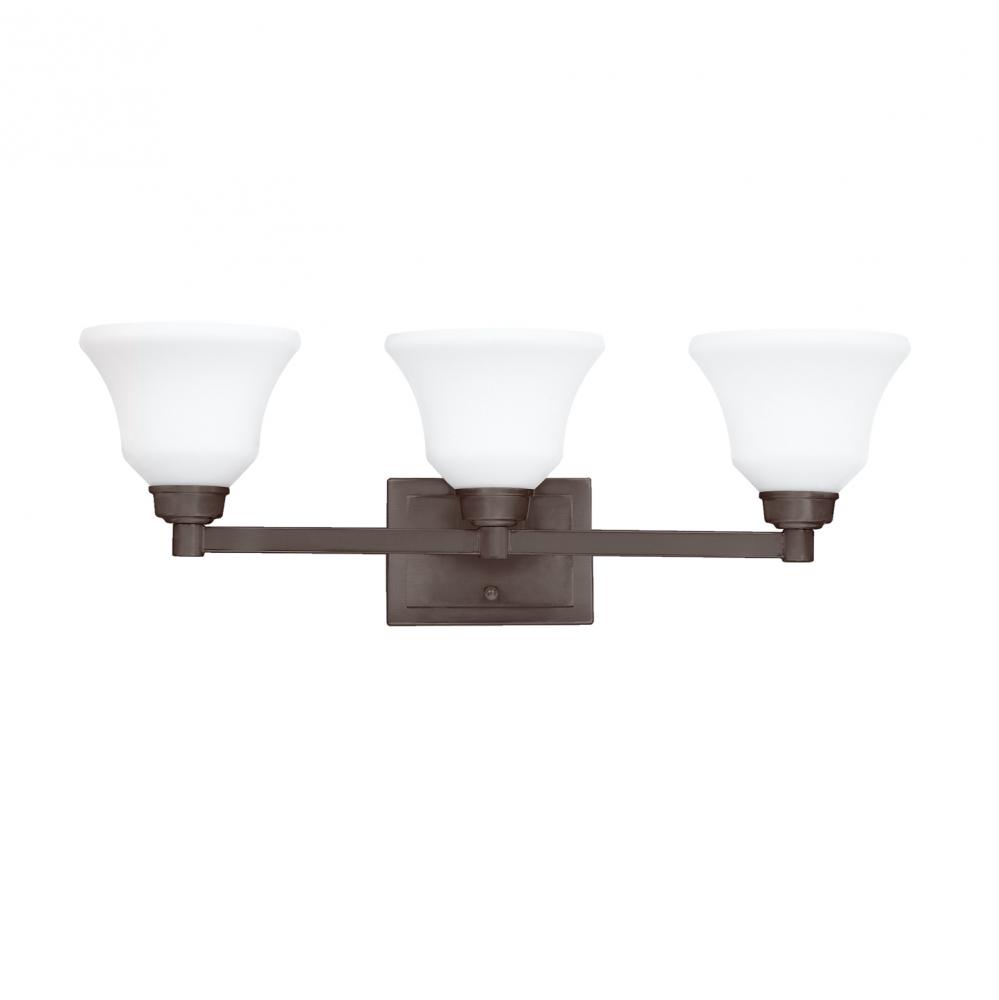 Langford™ 3 Light Vanity Light with LED Bulbs Olde Bronze®