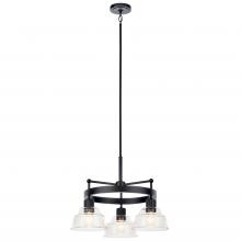 Kichler 52402BK - Chandelier 3Lt