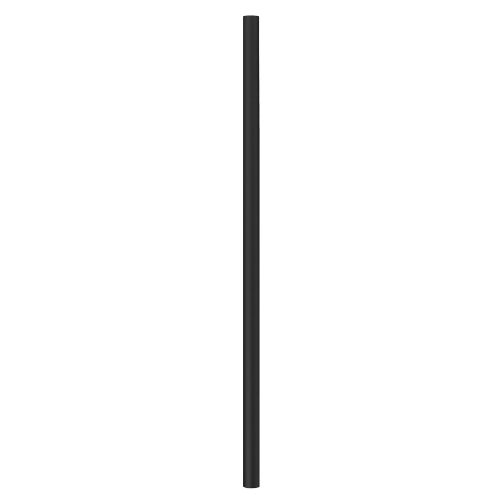 Textured Black Lamp Post