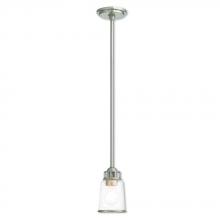 Livex Lighting 40021-91 - 1 Lt BN Mini Pendant