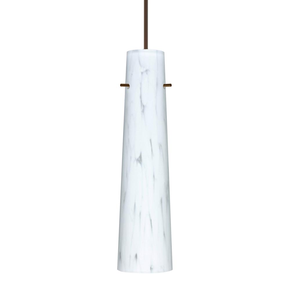 Besa Camino Pendant Bronze Carrera 1x50W Halogen, 277V