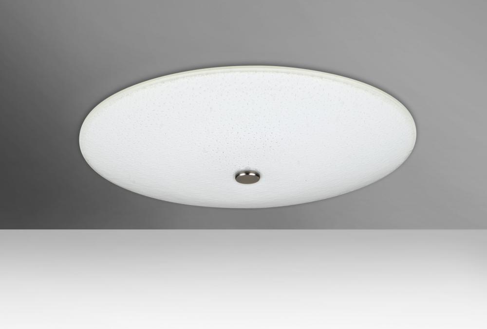 Besa, Renfro 16 Ceiling, White Sparkle, 2x40W G9 Halogen