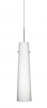 Besa Lighting 1BT-567407-SN - Besa Camino Pendant Satin Nickel Opal Matte 1x40W Halogen