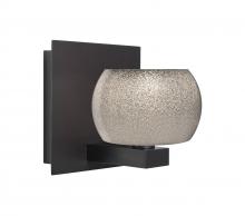 Besa Lighting 1WF-KENOSM-BR - Besa, Keno Vanity, Smoke Sand, Bronze Finish, 1x60W Halogen