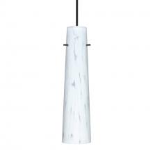 Besa Lighting 1XT-567419-BK-277-DIM010 - Besa Camino Pendant Black Carrera 1x50W Halogen, 277V, 0-10V Dimming