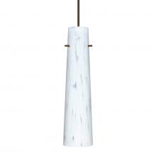 Besa Lighting 1XT-567419-BR-277-DIM010 - Besa Camino Pendant Bronze Carrera 1x50W Halogen, 277V, 0-10V Dimming