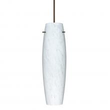 Besa Lighting XP-412119-BR-L - Besa Tu Tu Pendant, Carrera, Bronze, 1x50W Halogen, 15Ft Cord