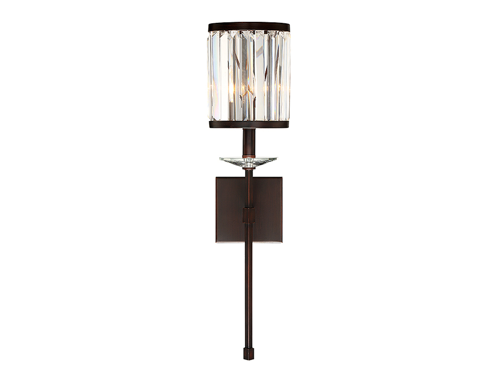 Ashbourne 1-Light Wall Sconce in Mohican Bronze