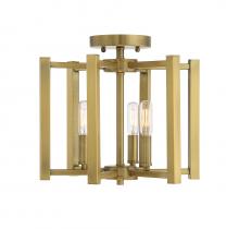 Savoy House 6-7702-3-322 - Benson 3-Light Ceiling Light in Warm Brass