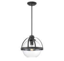 Savoy House 7-7201-1-89 - Pendleton 1-Light Pendant in 
Matte Black