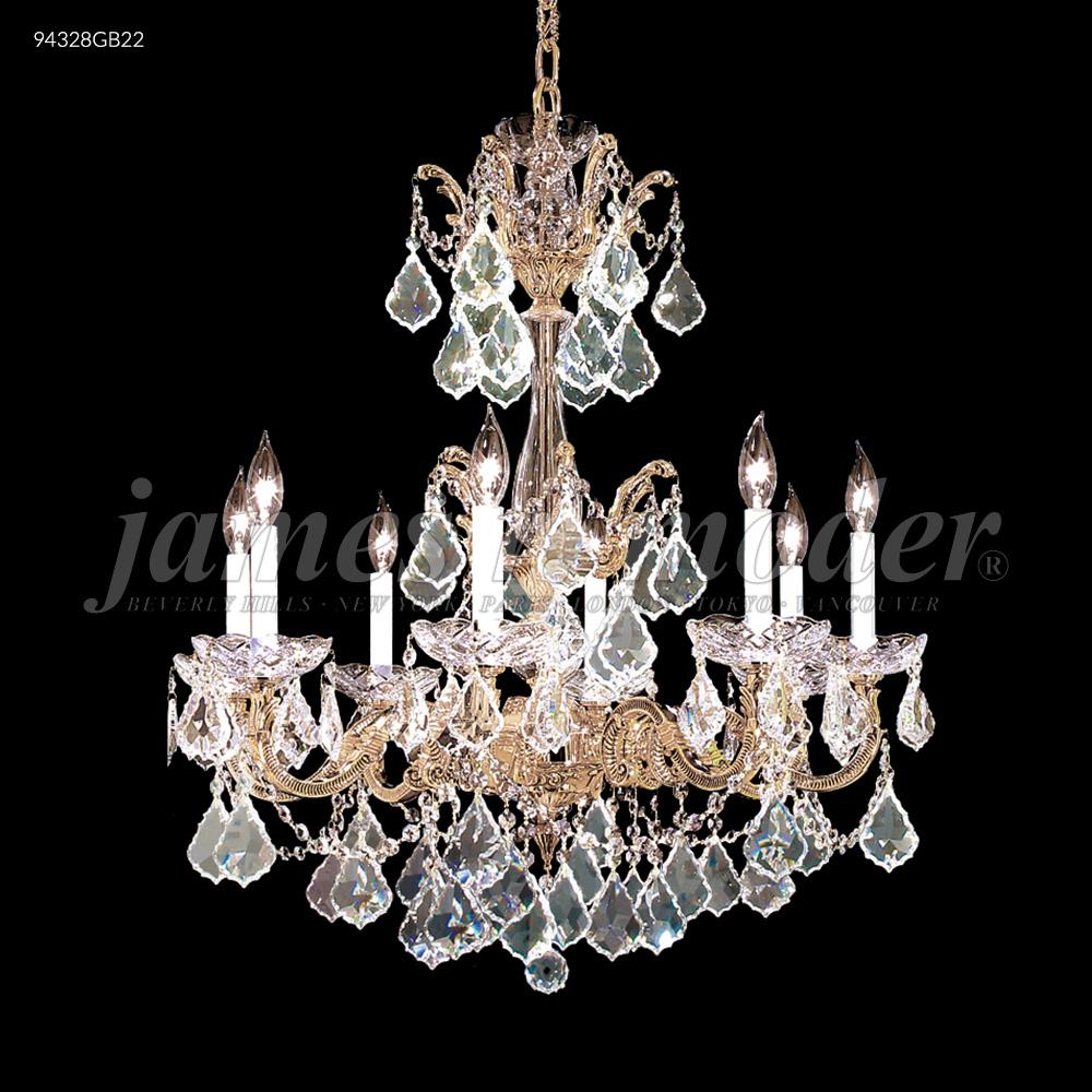 Madrid Cast Brass 8 Light Chandelier