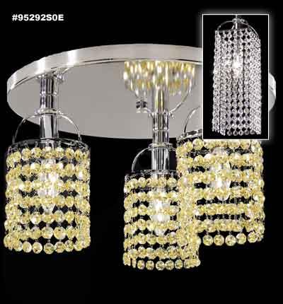 3-Lt. Light with STRASS® Swarovski® Crystal R