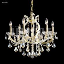 James R Moder 40256GL0T - Maria Theresa 6 Light Chandelier