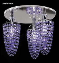 James R Moder 95294S0C - 3-Lt. Light with STRASS® Swarovski® Crystal B