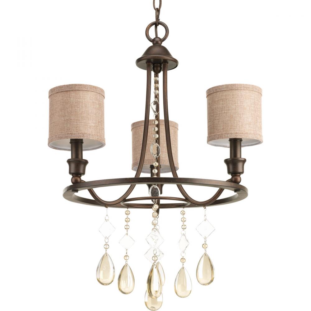 Flourish Collection Three-Light Chandelier