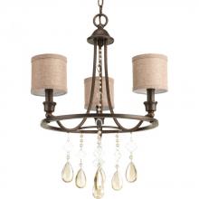 Progress P4803-72 - Flourish Collection Three-Light Chandelier