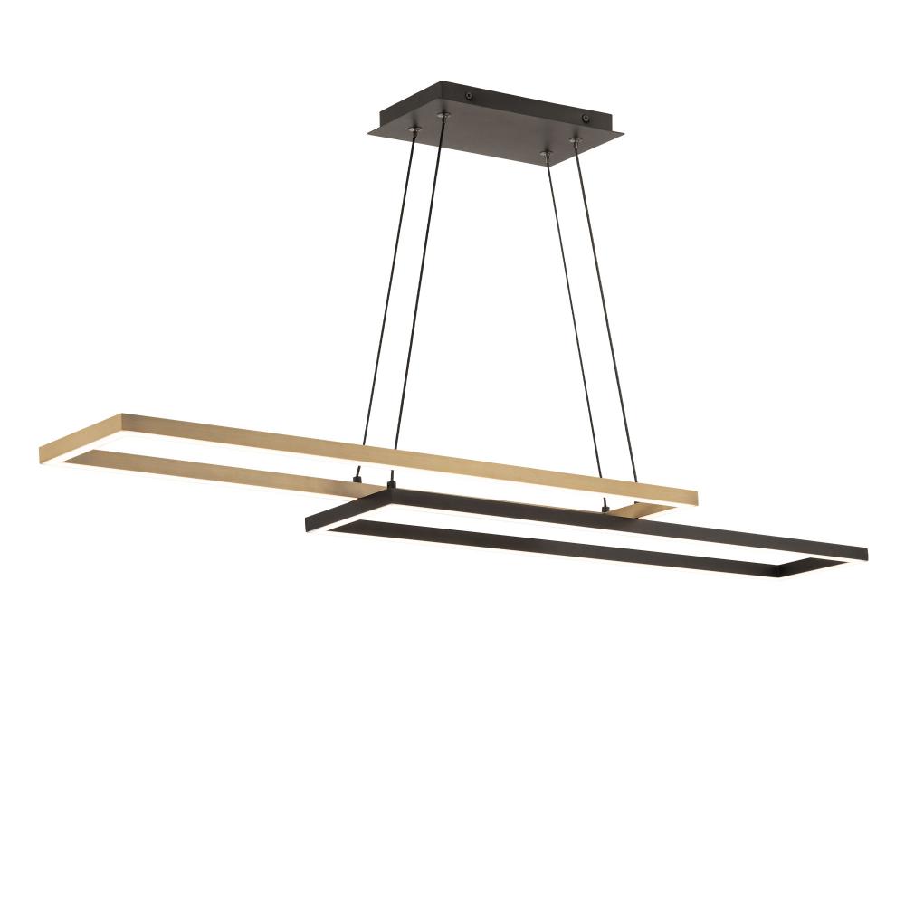 Double Entendre Linear Pendant