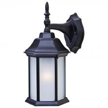 Acclaim Lighting 5182BK/FR - Craftsman 2 Collection Wall-Mount 1-Light Outdoor Matte Black Light Fixture