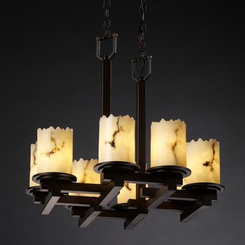 Dakota 8-Light Zig-Zag Chandelier