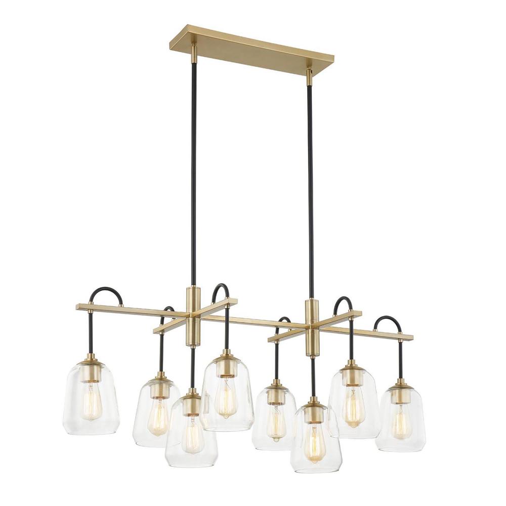 Arcwell 8-Light Oblong Chandelier