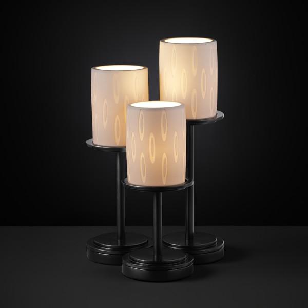 Dakota 3-Light LED Table Lamp