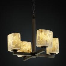 Justice Design Group ALR-8829-15-MBLK - Modular 4-Light Chandelier