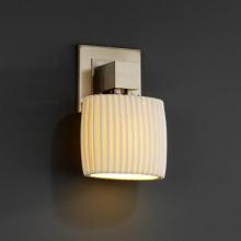  POR-8707-30-PLET-CROM - Aero ADA 1-Light Wall Sconce (No Arms)