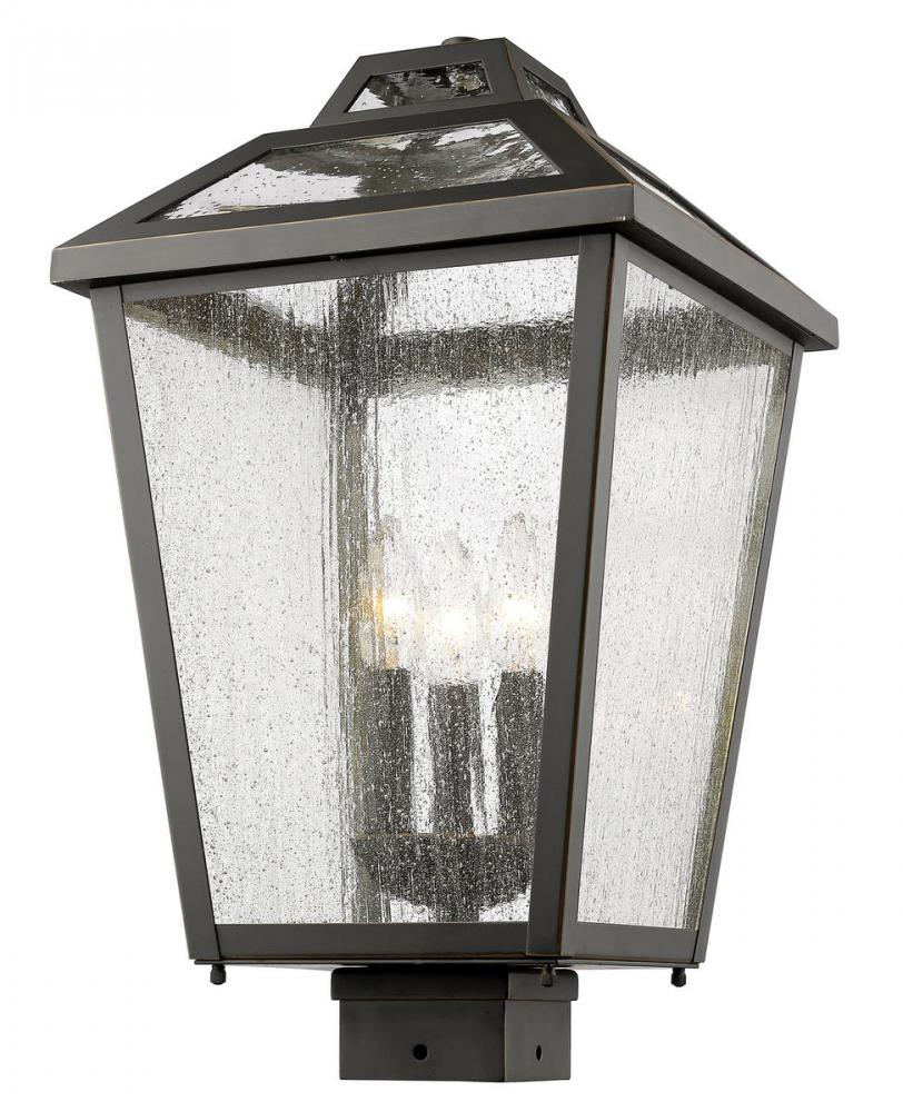 3 Light Outdoor Post Mount Fixture