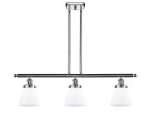  916-3I-PC-G61-LED - Cone - 3 Light - 36 inch - Polished Chrome - Stem Hung - Island Light