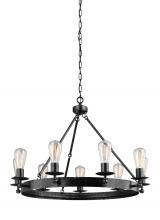 Seagull - Generation 3110209-846 - Nine Light Chandelier