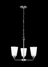 Seagull - Generation 3115203-05 - Three Light Chandelier