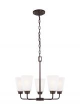 Seagull - Generation 3115205-710 - Five Light Chandelier