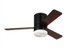 Seagull - Generation 3ERHR44MBKD - Era 44 Inch Indoor/Outdoor LED Dimmable Hugger Ceiling Fan