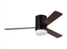 Seagull - Generation 3ERHR52MBKD - Era 52 Inch Indoor/Outdoor LED Dimmable Hugger Ceiling Fan