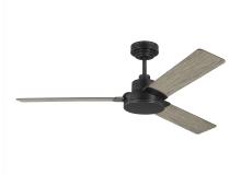 Seagull - Generation 3JVR52AGP - Jovie 52" Indoor/Outdoor Aged Pewter Ceiling Fan with Wall Control and Manual Reversible Motor