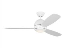 Seagull - Generation 3OBSR52RZWD - Orbis 52 Inch Indoor/Outdoor Integrated LED Dimmable Ceiling Fan