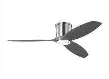 Seagull - Generation 3TTHR52BSD - Titus 52 Inch Indoor/Outdoor Integrated LED Dimmable Hugger Ceiling Fan