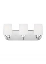 Seagull - Generation 4402803-05 - Three Light Wall / Bath