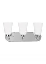 Seagull - Generation 4415203-05 - Three Light Wall / Bath