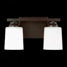 Seagull - Generation 4420902-710 - Vinton Two Light Wall / Bath Sconce