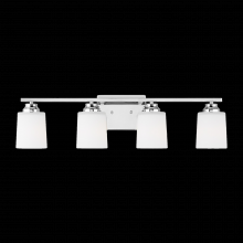 Seagull - Generation 4420904-05 - Vinton Four Light Wall / Bath Sconce