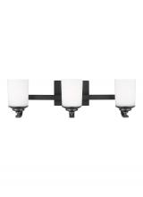 Seagull - Generation 4430703-112 - Three Light Wall / Bath