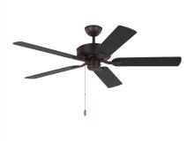 Seagull - Generation 5LD52BZ - Linden 52'' traditional indoor bronze ceiling fan with reversible motor