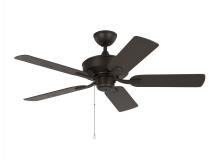 Seagull - Generation 5LDO44BZ - Linden 44'' traditional indoor/outdoor bronze ceiling fan with reversible motor