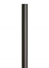Seagull - Generation 8102-12 - Outdoor Posts traditional -light outdoor exterior steel post in black finish