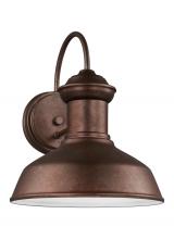 Seagull - Generation 8547701-44 - Fredricksburg traditional 1-light outdoor exterior Dark Sky compliant small wall lantern sconce in w