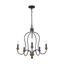 Seagull - Generation F2998EN/5DWZ/WO - Hartsville Five Light Chandelier