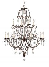 Seagull - Generation F1938/8+4MBZ - Large Chandelier