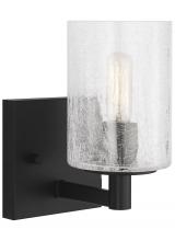 Seagull - Generation GLV1031MBK - One Light Wall/Bath Sconce